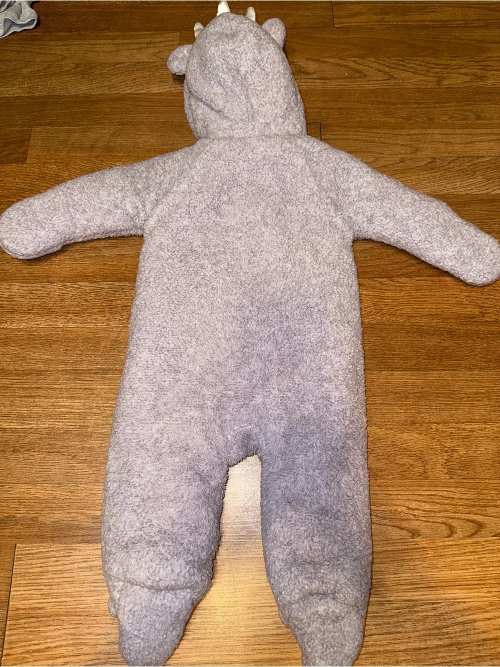 Baby girl kitty snowsuit onesie